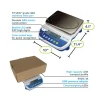 Scales Compact Bench Adam Latitude LBX6 <br> 6Kg / 1g - Image 2